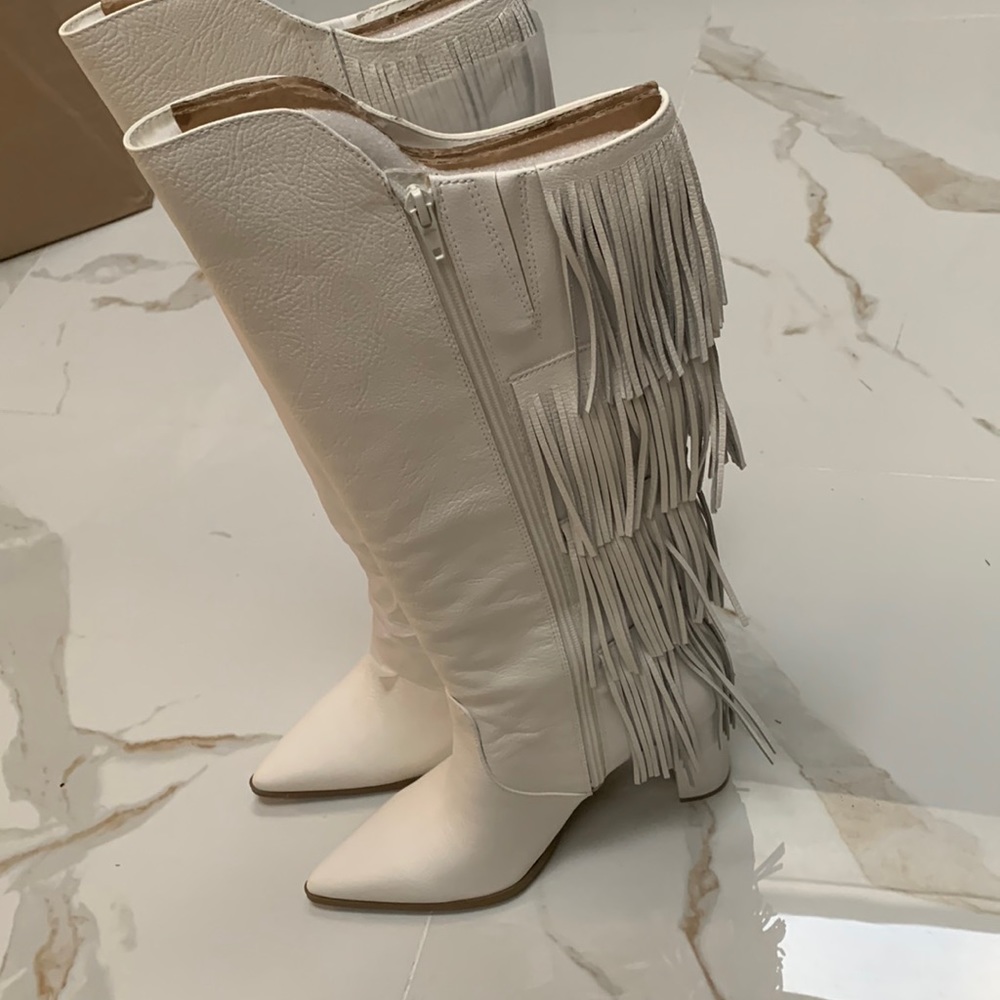 White boots
